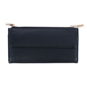 Julia Buxton Women's Leather Dopp Cosmopolitan Clutch Wallet
